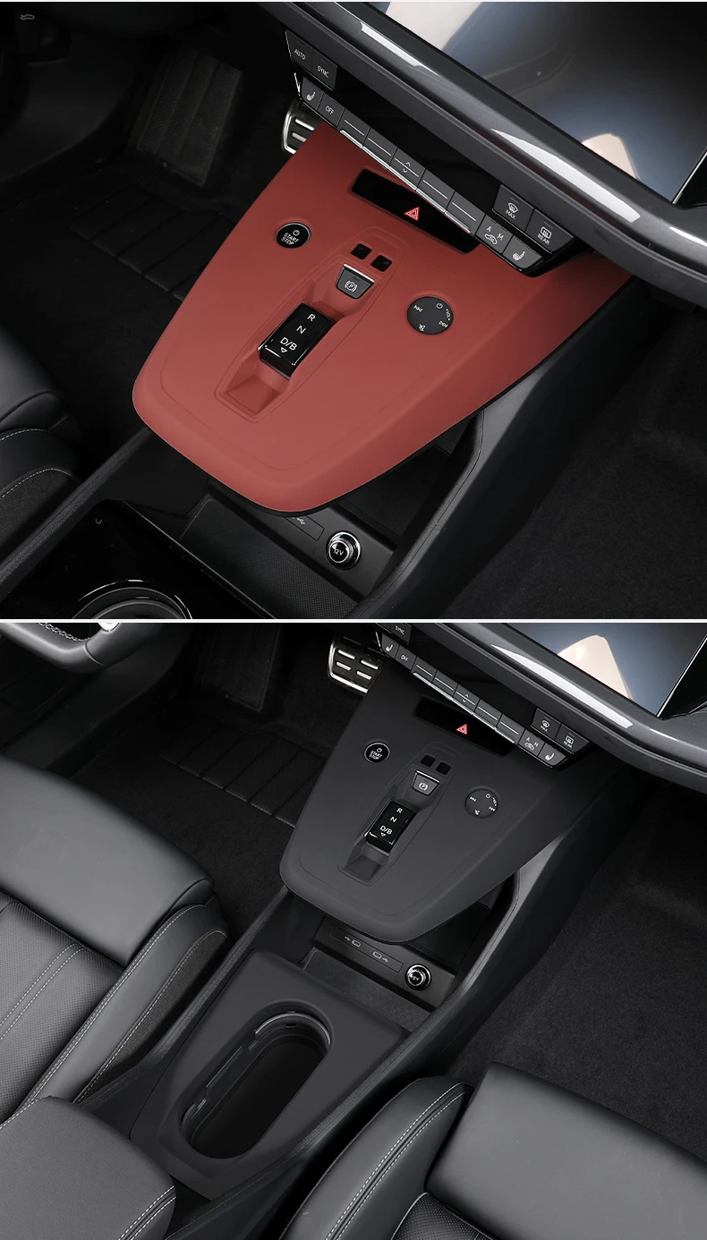 Passend für Audi Q4 Q5 E-tron Mittelkonsole und Becherhalter Abdeckung Blende