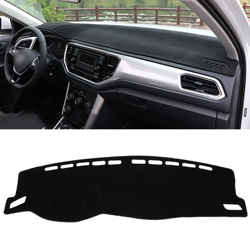 Für VW T-Roc Armaturenbrett Abdeckmatte Sonnenschutz Schwarz