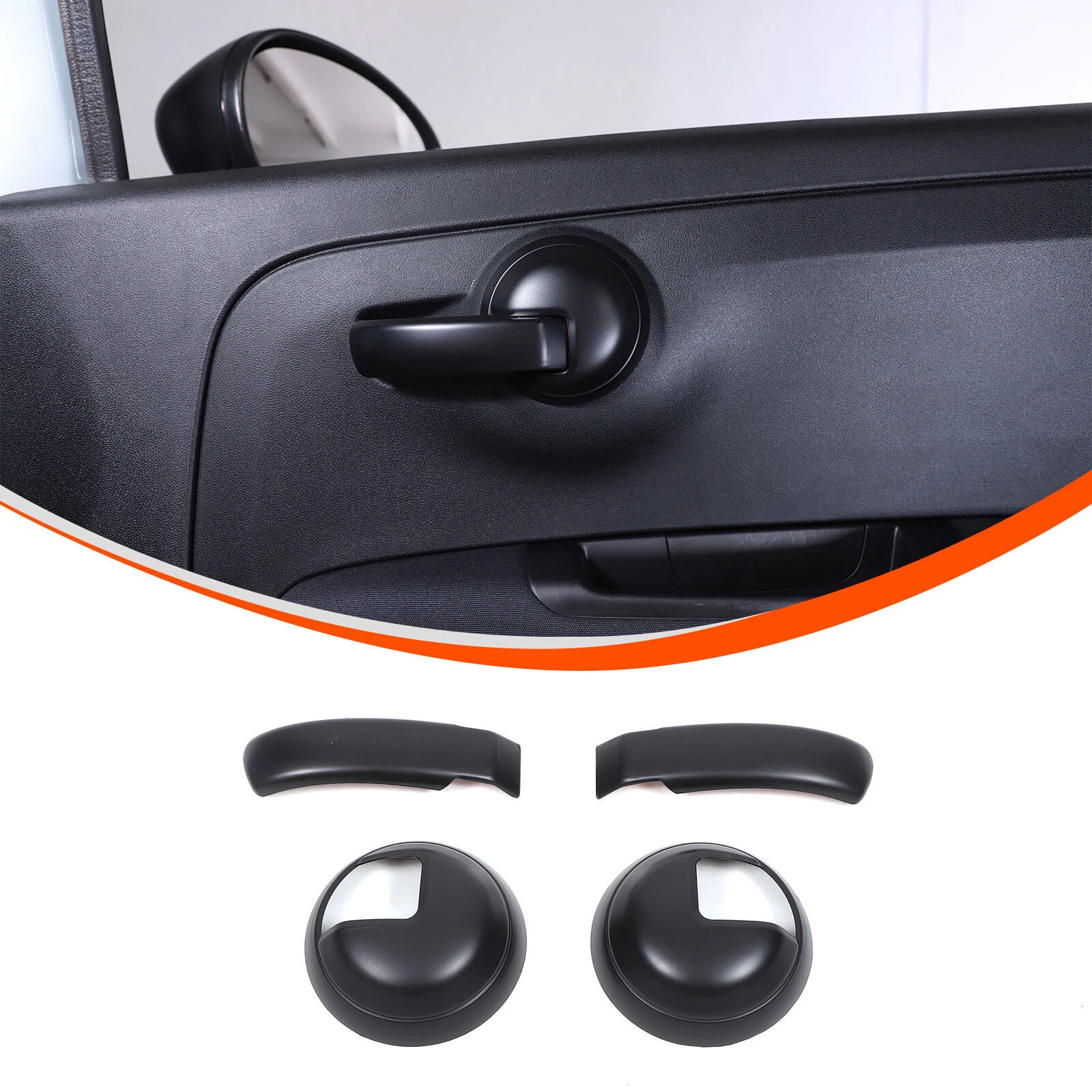 Passend für Fiat 500 Abarth 595 2010-2023 Türgriff Blende