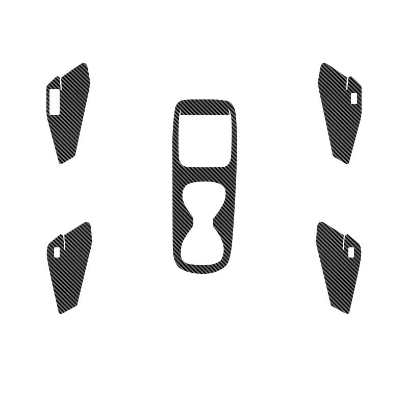 VW ID.3 Mittelkonsole Türschalter Folien Carbon