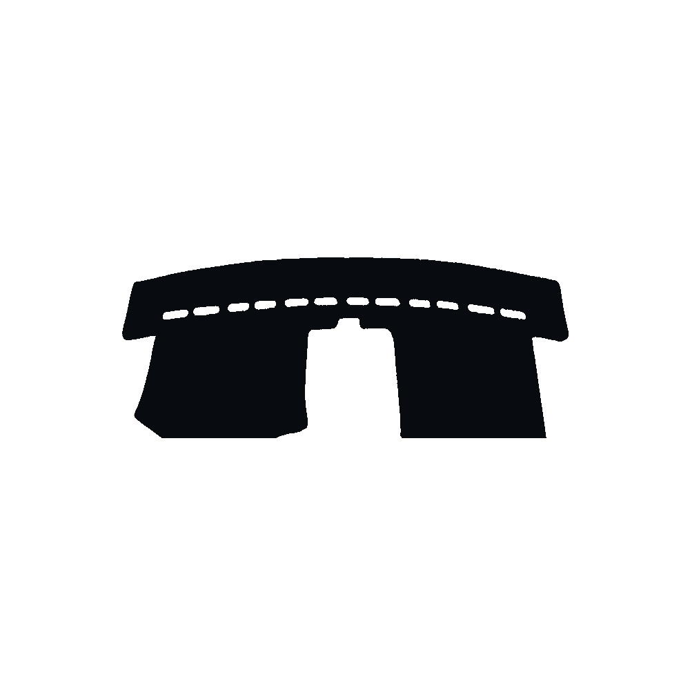 Für VW Touran 2003-2015 Armaturenbrett Matte Sonnenschutz Abdeckung Schwarz