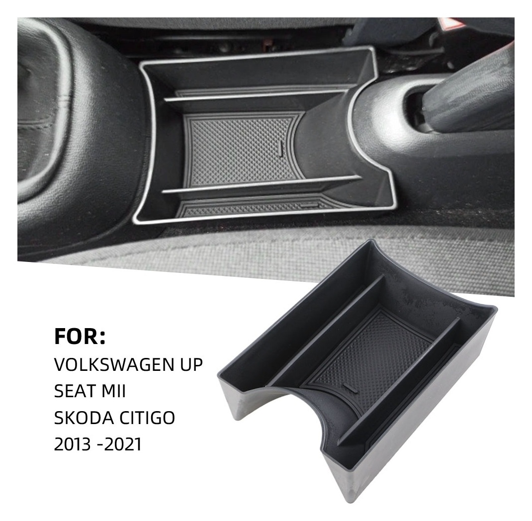 Für VW Up Seat Mii Skoda Citigo 2013-2021 Armlehnenbox Schwarz
