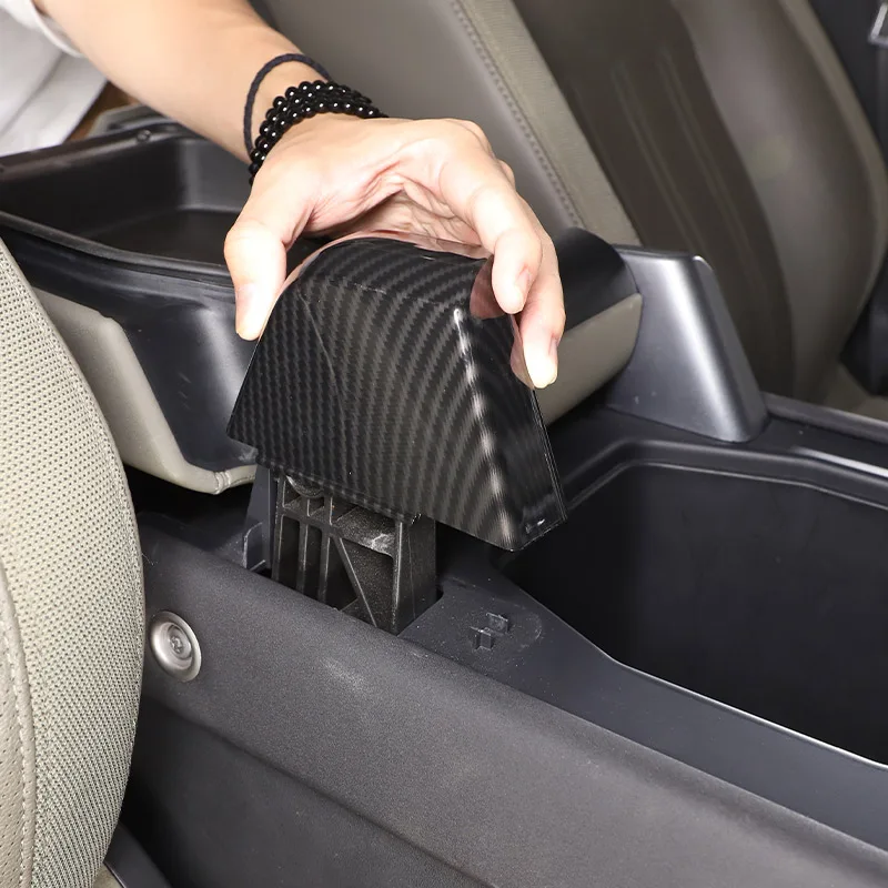 Für VW T-Roc Armlehnenbezug Carbon