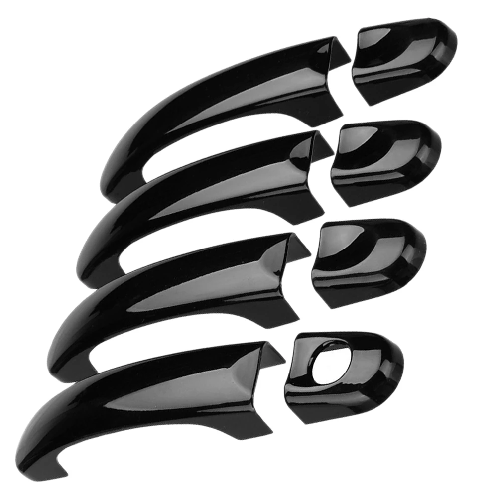 Für VW Touran 2003-2015 Türgriff Blende Schwarz 4-teilig Zubehör
